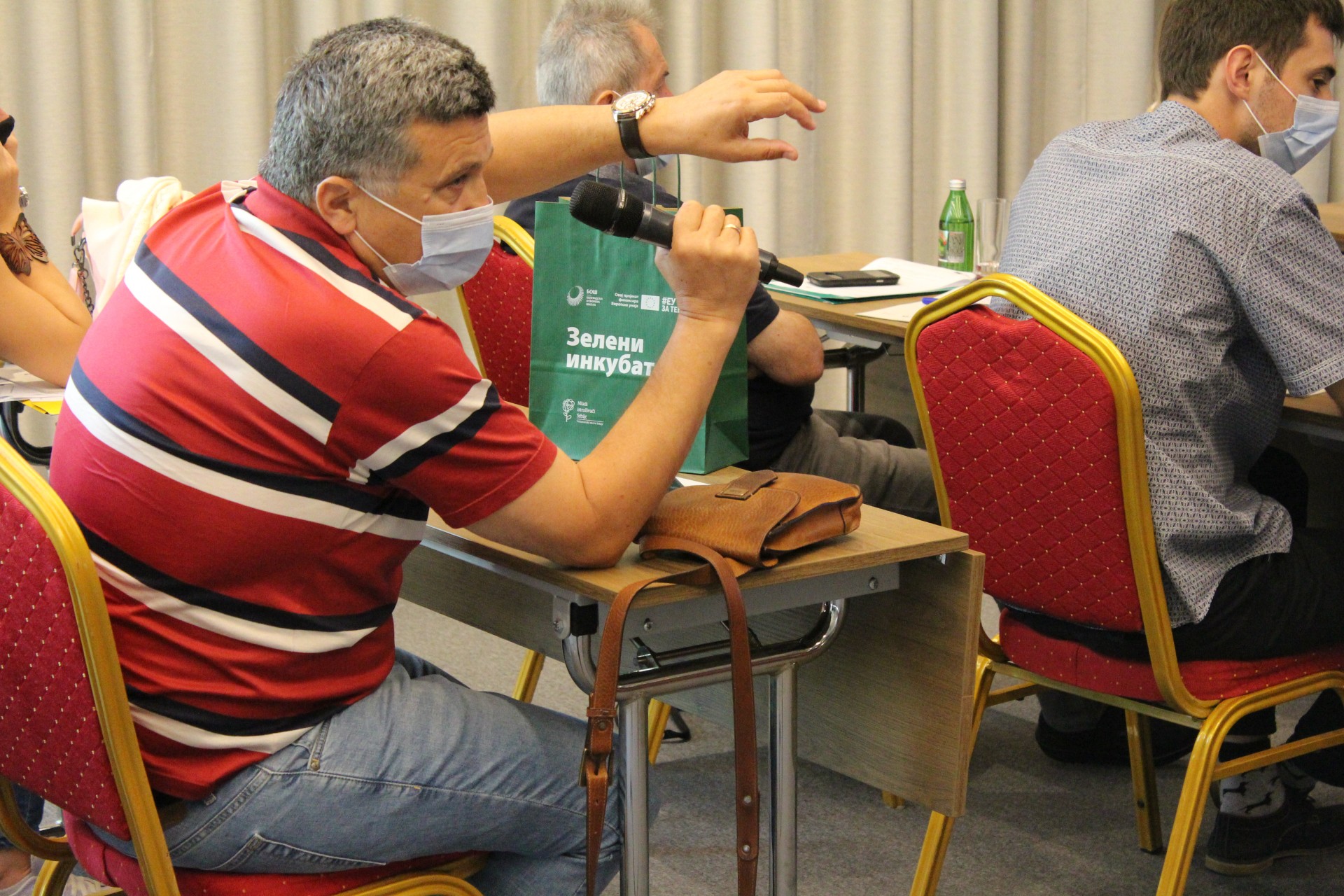 Projekat Zeleni inkubator-Program podrške civilnom društvu za zaštitu životne sredine i održivi razvoj zajednica – “Snažno zeleno” Prvi trening  Novi Sad 15-18. septembar 2020. godine