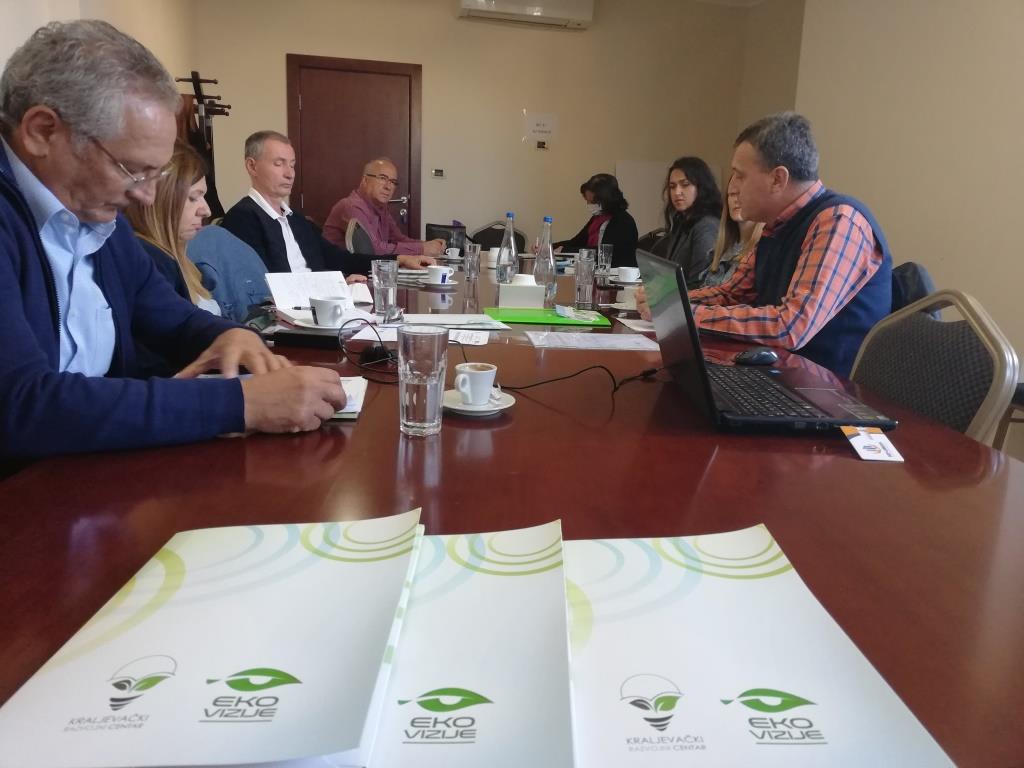 Projekat “Zajedničkim delovanjem do čistijeg vazduha“-Uvodni sastanak u Kraljevu-20.10.2020
