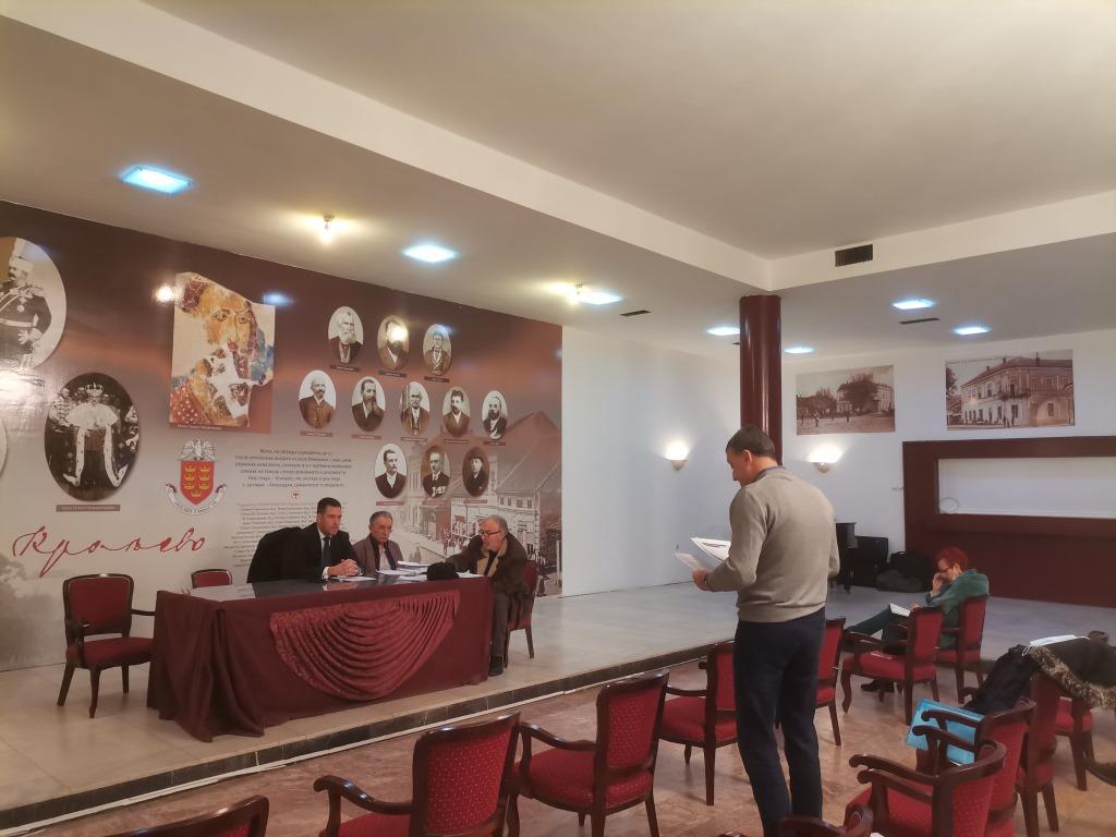 16.12.2021-  Predati zahtevi KRC-a za promene u Predlogu budžeta grada Kraljeva za 2022.godinu