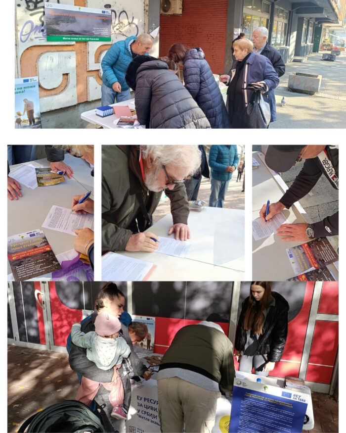II Ulična akcija u okviru projekta Metla znanja za našu čistiju zajednicu-14.11.2025.g.